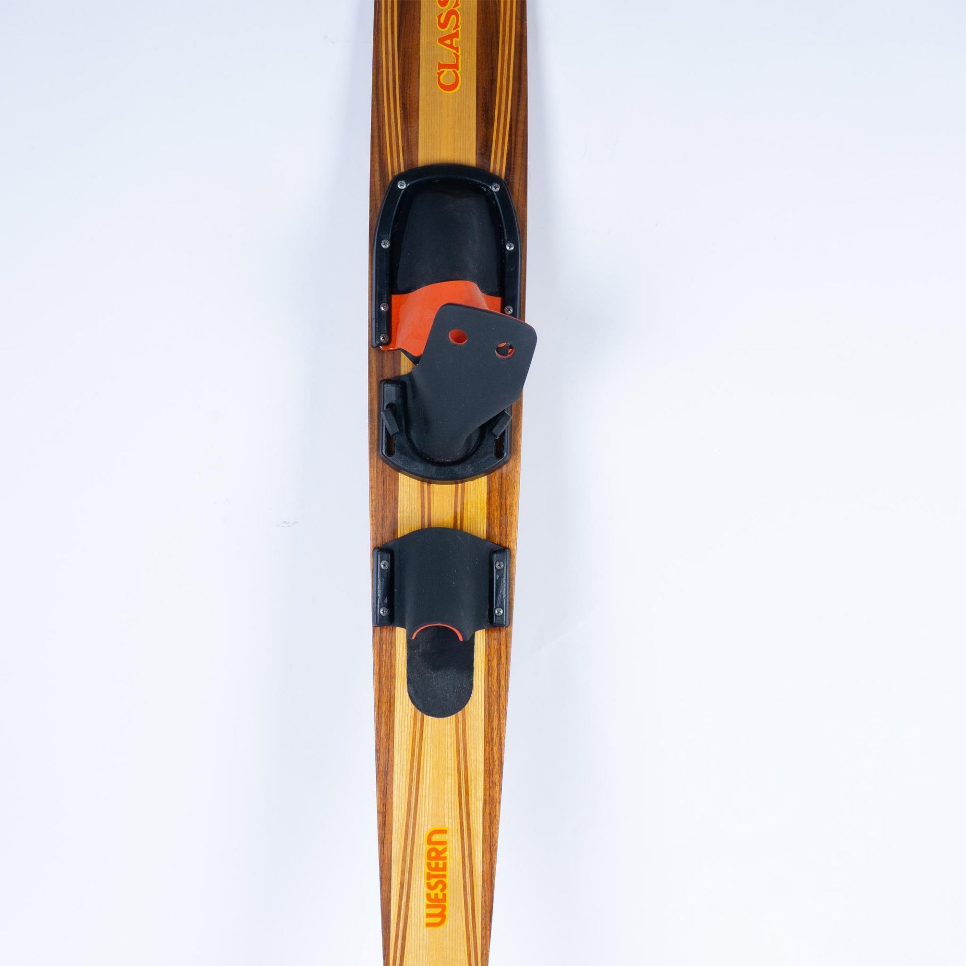 Vintage Western Wood "Classic" Wooden Water Ski - Bild 2 aus 8