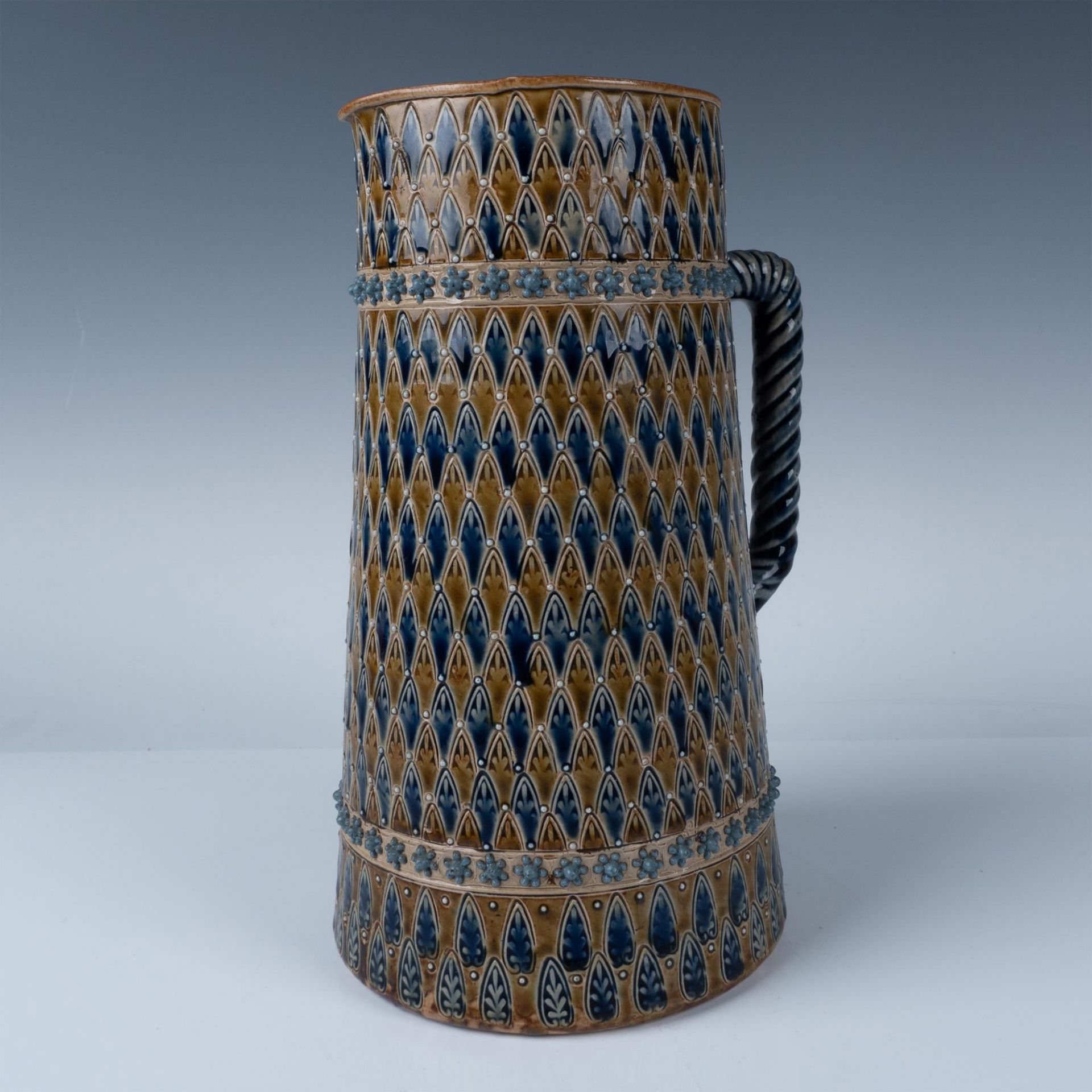 Doulton Lambeth Stoneware Pitcher - Bild 2 aus 5