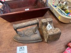 OLD WEIGHT & IRON