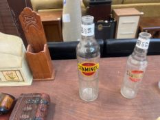 VINTAGE STAMINOL MOTOR OIL GLASS BOTTLE