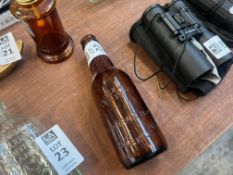VINTAGE JAMES MULHERN & CO. LTD. ENNISKILLEN BROWN GLASS BOTTLE