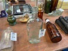 VINTAGE THE OLD BUSHMILLS DISTILLERY LTD. GLASS BOTTLE