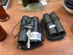 2X PAIRS OF BINOCULARS IN CASES