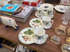 7X PIECES OF ANTOINE POITEAU COLLECTION FINE CHINA