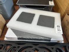 SET OF 4X SLATE PLACEMATS & COASTERS (NEW)