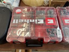 EINHELL EXPERT TE-CD 18V CORDLESS COMBI DRILL W/ MULTIPLE BIT SETS, MEASURING TAPE & KNIFE SET (