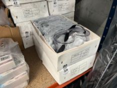 2X BOXES OF 10X SAFETY GOGGLES (NEW)