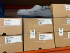 2X PAIRS OF WEARER TECH PROTECT 5300 GREY STEEL TOE SAFETY CLOGS - UK 6 (NEW)