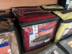 3PC SOFA / LOVESEAT SLIP COVERS - WINE RED (NEW)