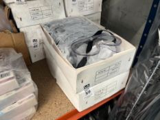 2X BOXES OF 10X SAFETY GOGGLES (NEW)