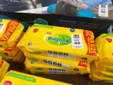 4X PACKS OF BVGONE MULTI SURFACE WIPES (NEW)