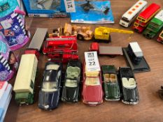 BUNDLE OF ASSORTED MODEL VEHICLES
