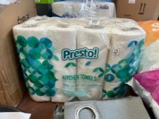 PACK OF 8X PRESTO KITCHEN TOWELS (NEW)
