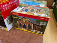 HORNBY SKALEDALE WESLYAN CHAPEL MODEL BUILDING
