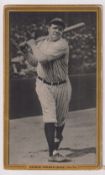 Trade card, USA, Goudey Gum, Babe Ruth, Baseball Premium card (R309-1), George Herman (Babe) Ruth,