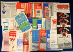 Football programmes, a collection of approx. 70 1950's programmes, inc. Manchester Utd v Leicester