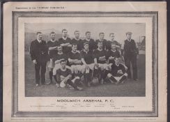 Trade issues, Sunday Chronicle, Football Teams, b/w supplement issues, approx. 280mm x 220mm, (