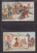 Trade cards, USA, Arbuckle Coffee, 17 cards from various series Sports (8), Views (2), Cooking (
