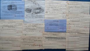 Ephemera, Billheads, a selection of approx. 200 billheads, Victorian to 1950s to include those