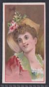 Cigarette card, United Tobacconist's Association, Pretty Girls, 'RASH', type card, ref. H8,