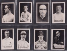 Trade cards, Amalgamated Press, Sportsman, 'M' size (set, 66 cards) inc. Jack Dempsey, Jack Hobbs,