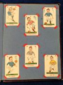 Trade cards, Kiddy's Favourites, Popular Players (Hearts on Front), (50/52) corner-mounted in
