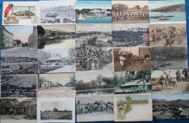 Postcards, a mixed collection of approx. 102 foreign topographical, subjects and a few UK