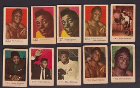 Trade cards, Sweden, Floyd Patterson, a selection of 23 cards all showing Floyd Patterson, various