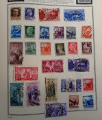 Stamps, World used collection housed in 4 looseleaf albums Aden-Zambia, a Meteor album of world