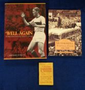 Motherwell FC, 3 items, Handbook 1954/55, 'Well Again The Official History of Motherwell Football