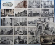 Postcards, Northants Girls Schools, 32 cards RPs and printed to comprise Notre Dame High School,