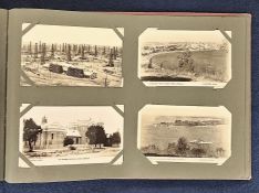 Postcards, Foreign, a mix of approx. 560 cards in 3 albums, with good South America (102) inc. maps,