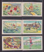 Trade cards, Spain, Amatller Chocolates, Sports Series, 'M' size (set, 40 cards) inc. Football,