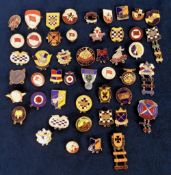 Speedway badges, a collection of 45+ badges all from London & the South East, mostly 1960's, inc.