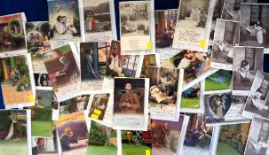 Postcards, a selection of Bamforth song cards with 30 sets, part sets and singles, showing 30