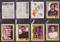 Trade stickers, Football Panini Euro 88 (220 stickers, believed all different with original backs)