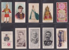 Cigarette cards, Lambert & Butler, 10 early type cards, Types of British Army Black Specialities