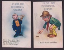 Tobacco advertising, Bewlay & Co, Comic Advertisement cards, 'P' size, Flor de Dindigul Cigars, 2