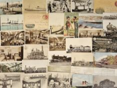 Postcards, a collection of approx. 450 mixed UK subject and topographical cards. Includes