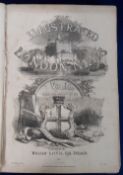 Illustrated London News, a bound volume (No. 18) dating from January to June 1851 (fair)