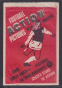 Trade card, Football, Somportex, Football Action Picture Booklet number 11 (vg) with original