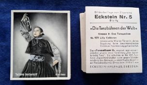 Cigarette cards, Germany, Eckstein Halpaus Die Tanzbuhnen der Welt (set 252 cards) (number 252