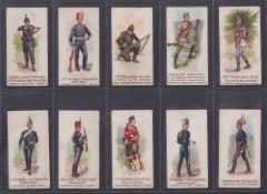 Cigarette cards, W H & J Woods, Types of Volunteers & Yeomanry (set 25 cards) ('City of London