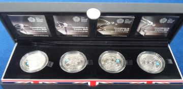 Coins, 2012 London Olympics, a collection of Royal Mint coins to comprise Countdown to London