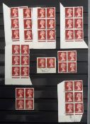 Stamps, GB QEII mint and used collection of pre-decimal Machins housed in a quality 40 side