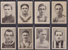 Trade cards, Football, Amalgamated Press Famous Footer Internationals (set 24 cards) (couple cards