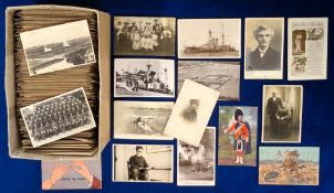 Postcards, Subjects, a wide selection of approx 600 cards to include Shipping, Social History,