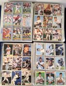 Trade cards, Large collection of few thousand modern cards, in large sized plastic sleeves with a