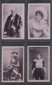 Cigarette cards, Gallaher, Stage & Variety Celebrities, four cards, all with 'Gallaher, Limited'