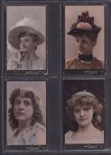 Cigarette cards, USA, Duke's Stars of the Stage 3rd Series XL size (set 25 cards). (edge knocks, gen
